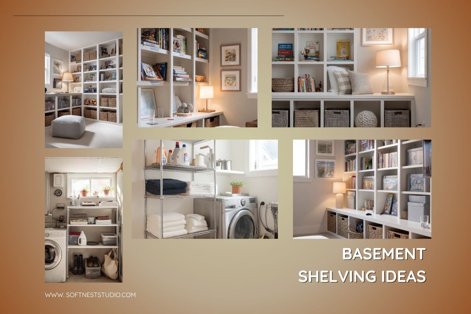 basement shelving ideas