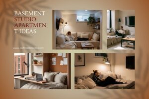 basement studio apartment ideas