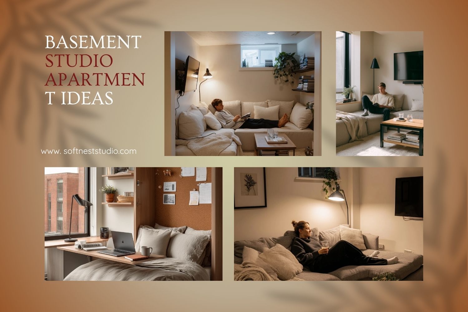 basement studio apartment ideas