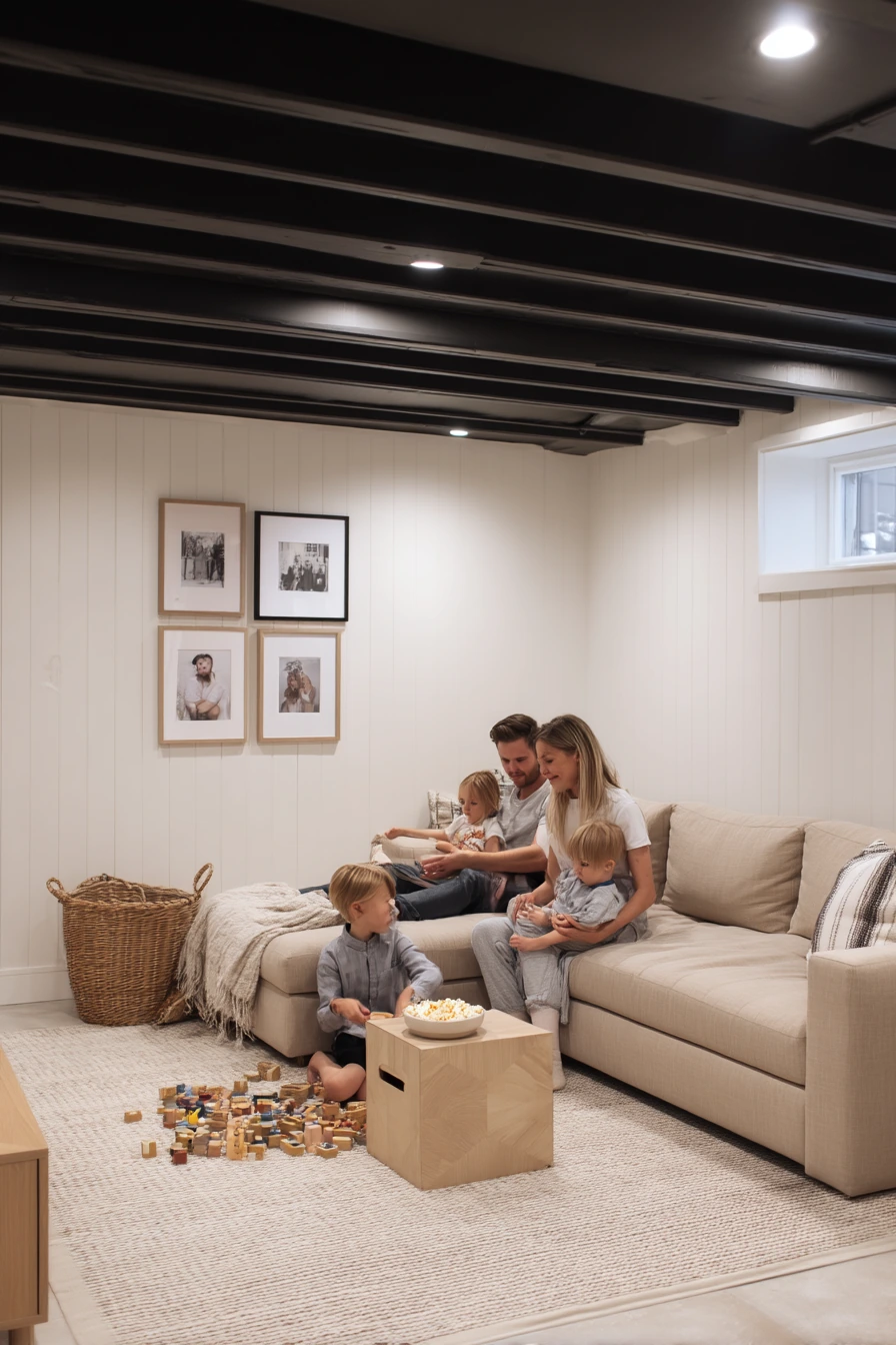 basement ceiling ideas 4