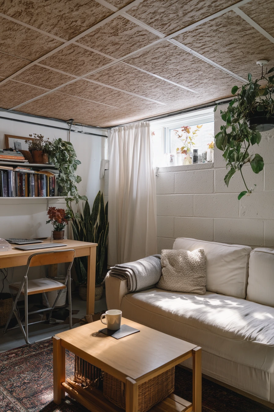 basement ceiling ideas 5
