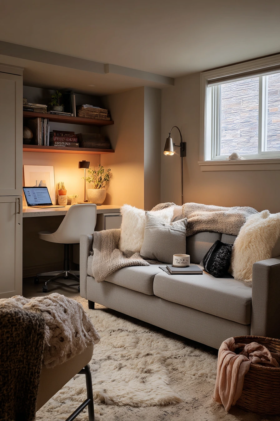 basement furniture ideas 37