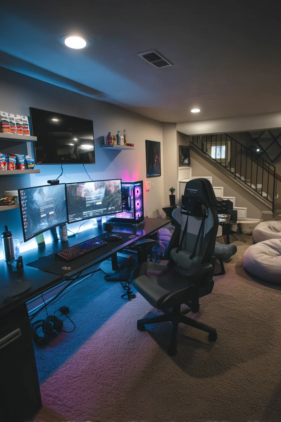 basement game room ideas 14