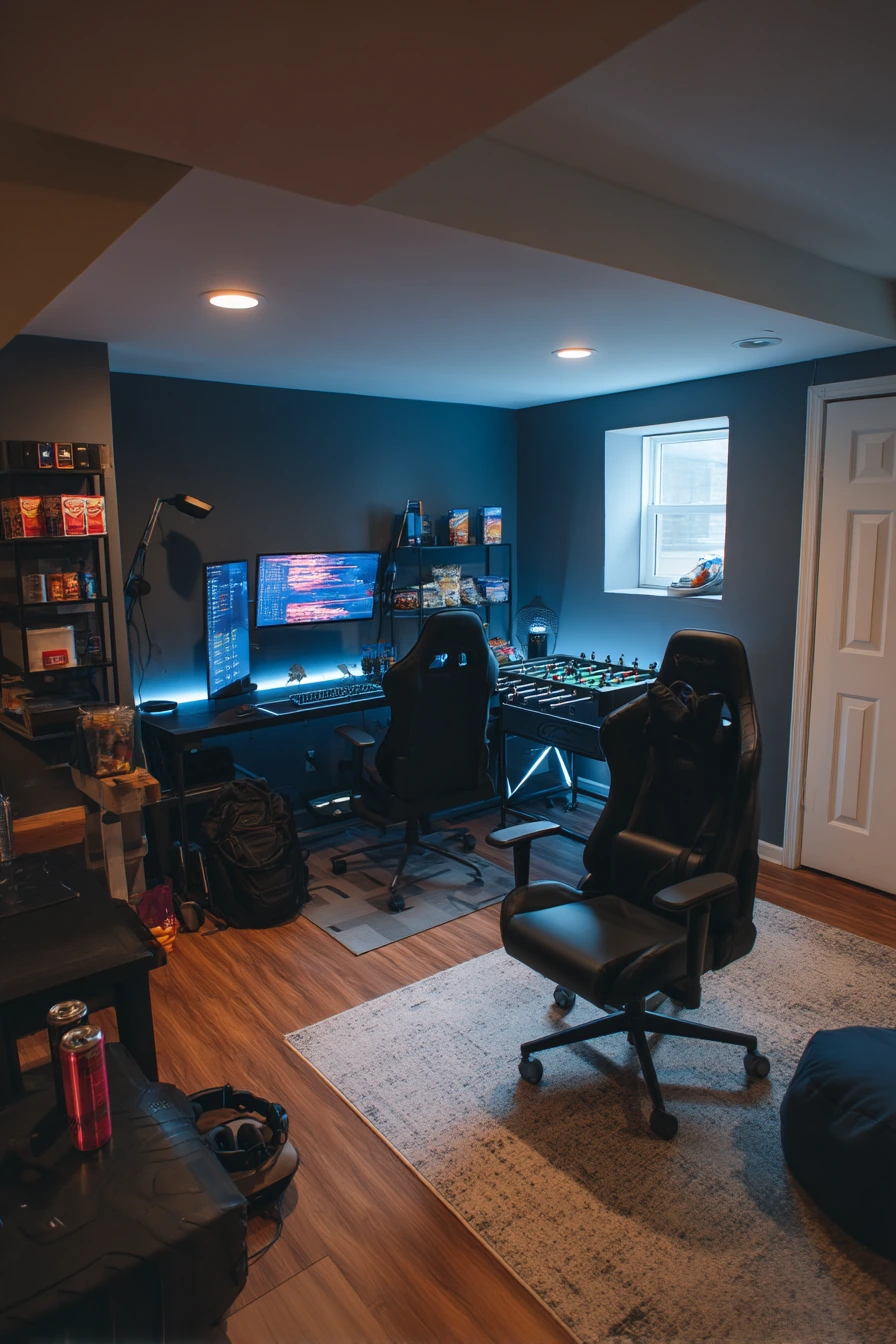 basement game room ideas 15