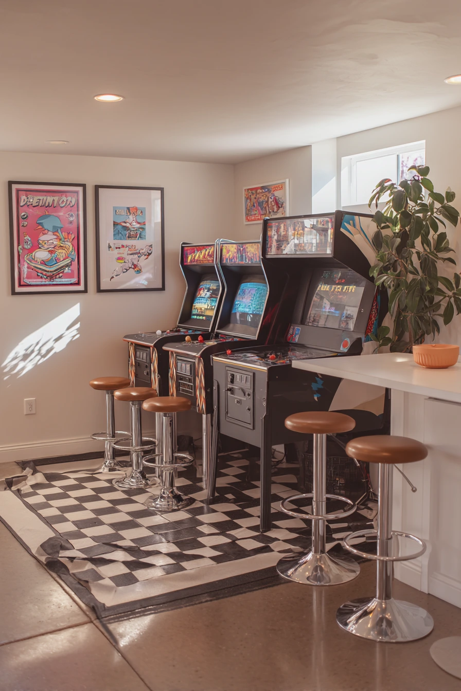 basement game room ideas 25