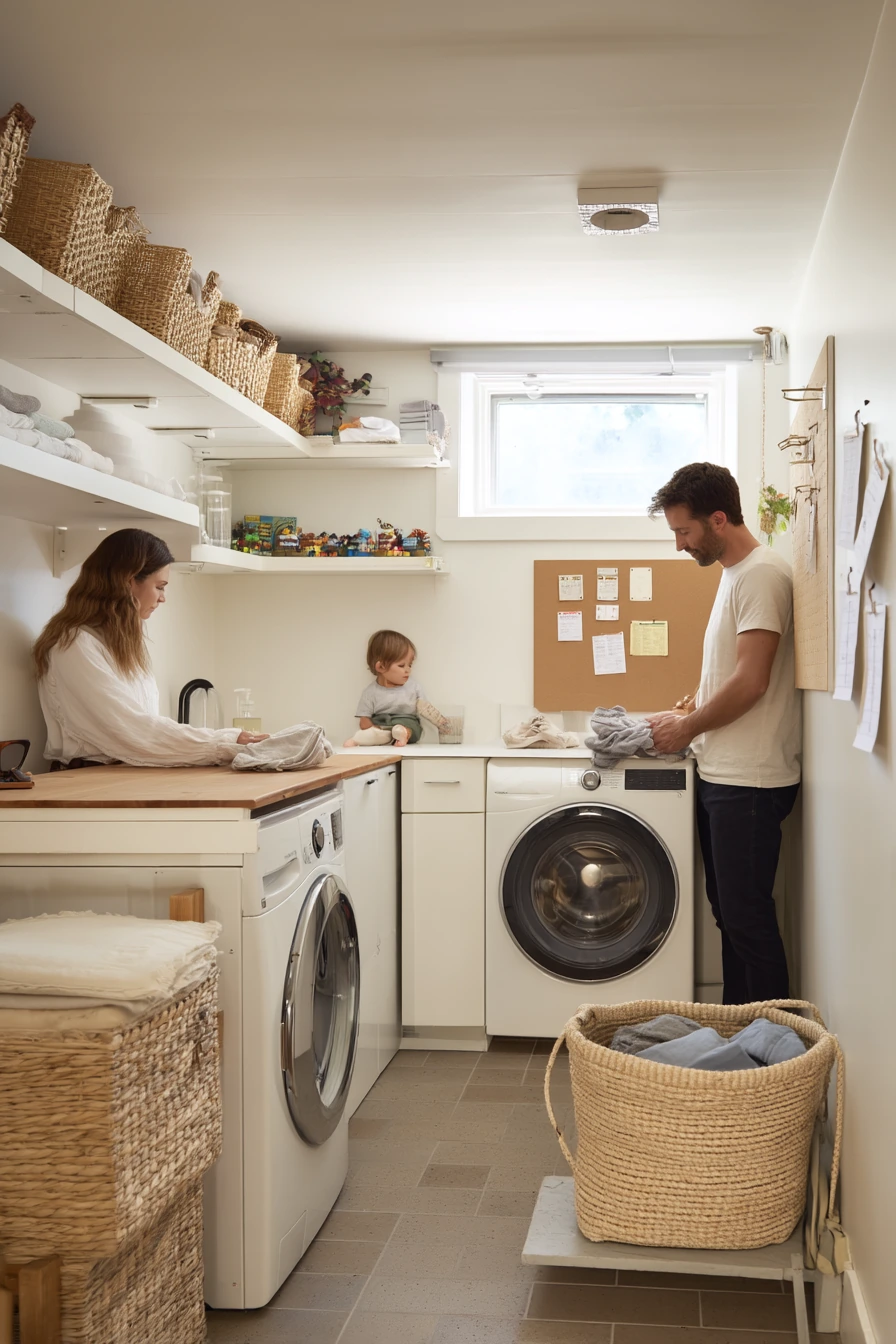 basement laundry room ideas 1