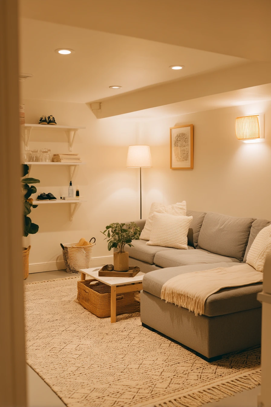 basement lighting ideas 10