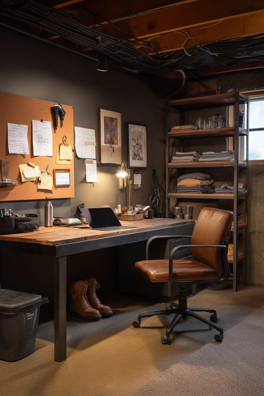 basement office ideas 33