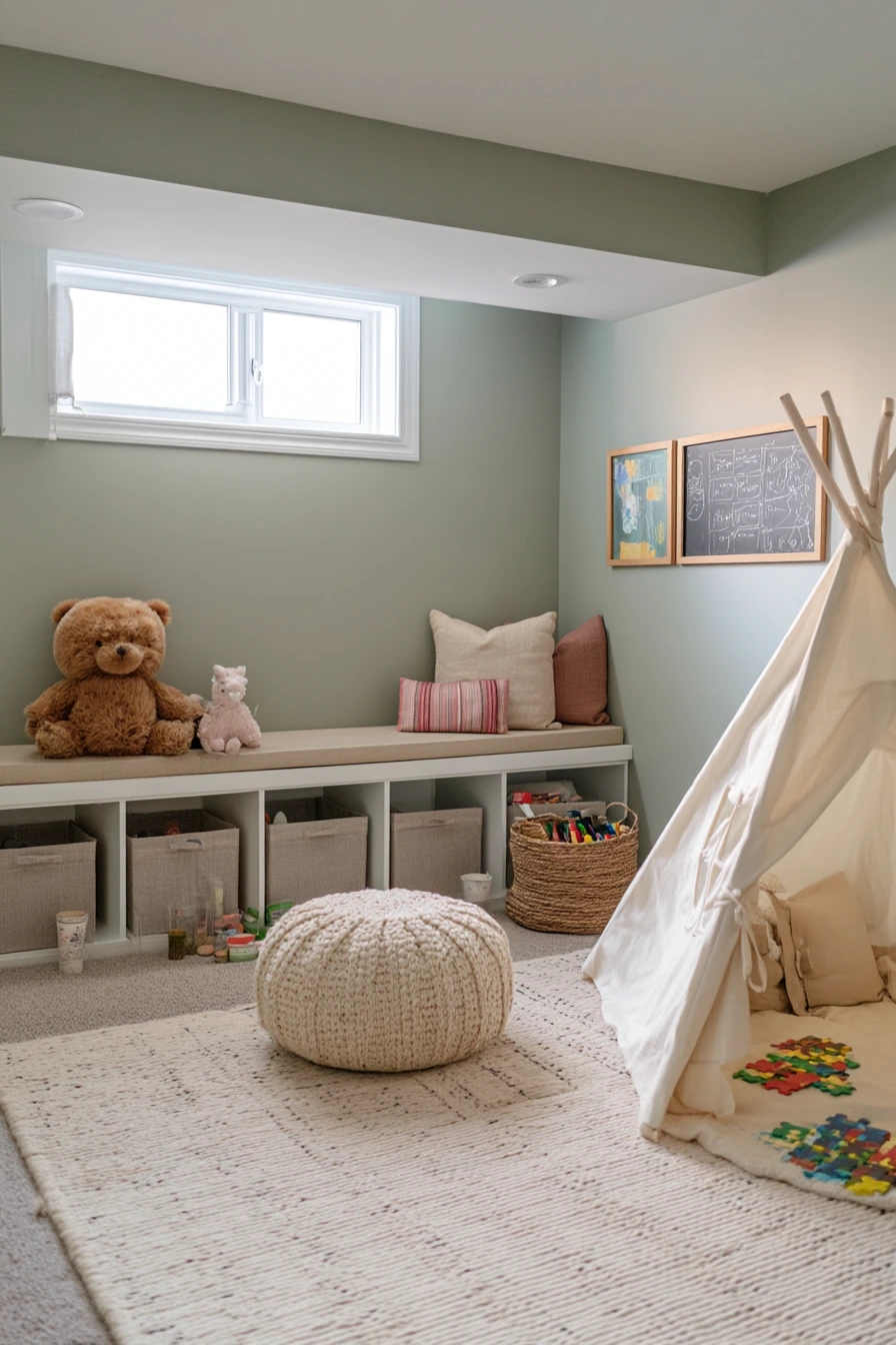 basement paint color ideas 16