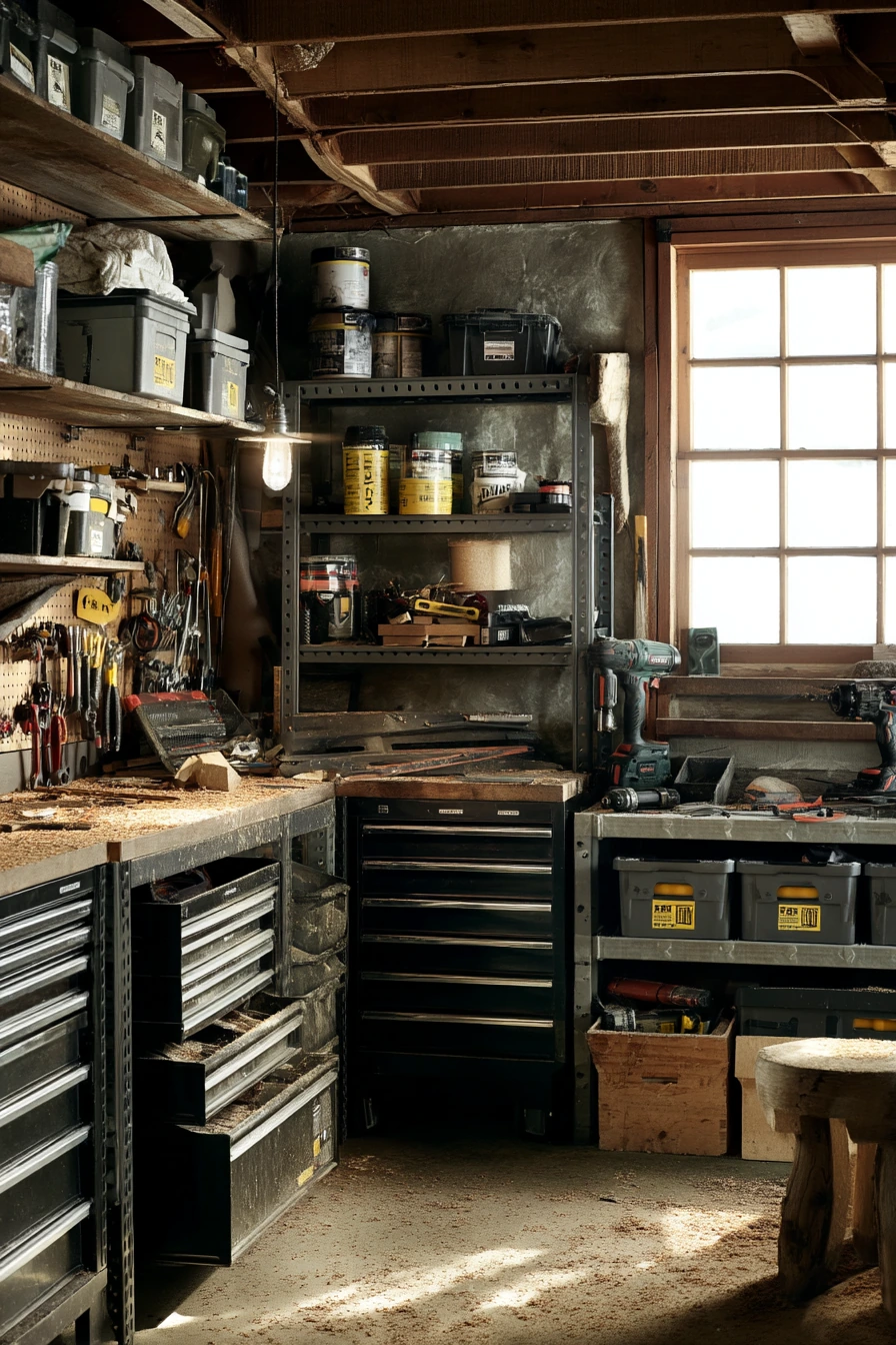 basement shelving ideas 26