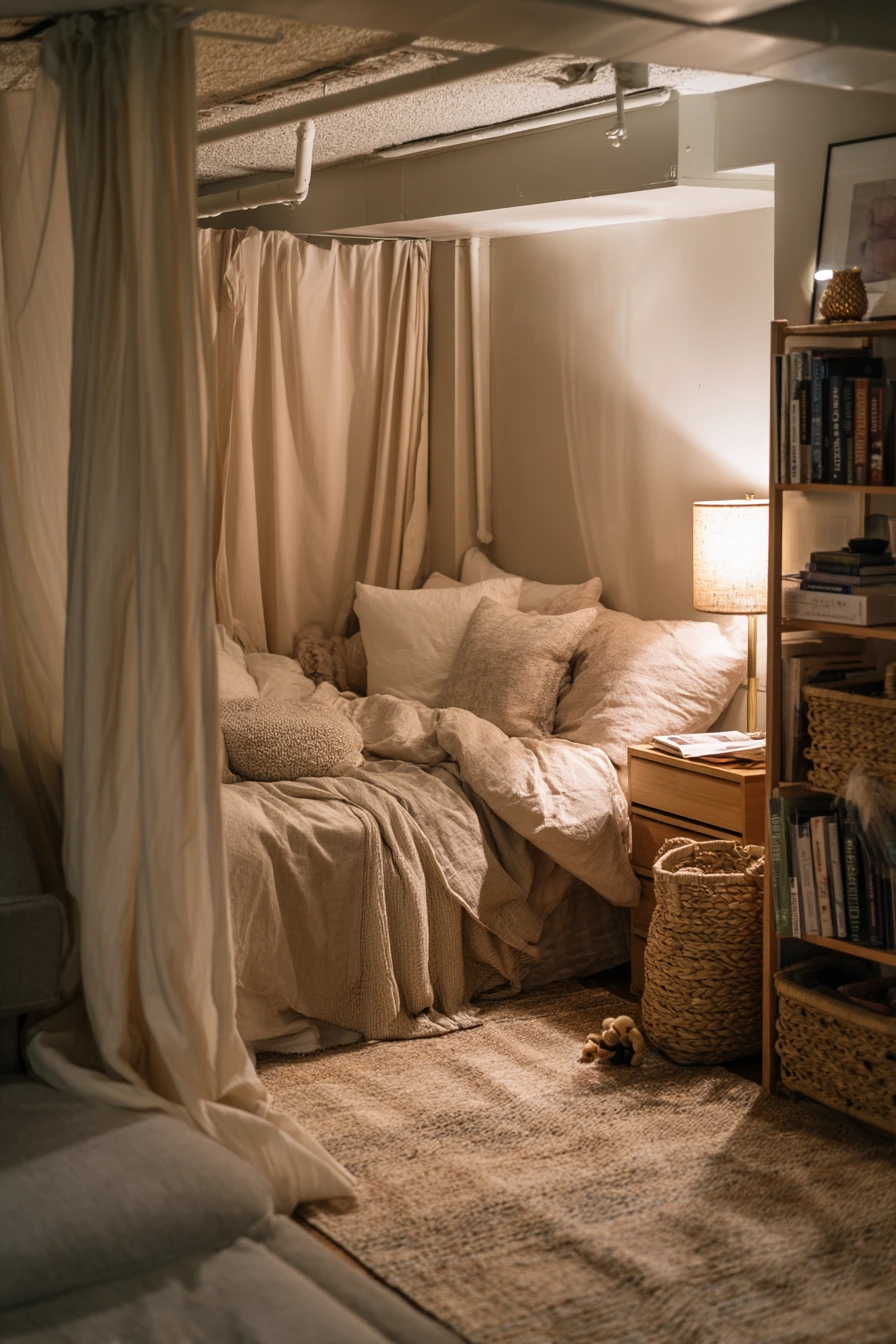 basement studio apartment ideas 19