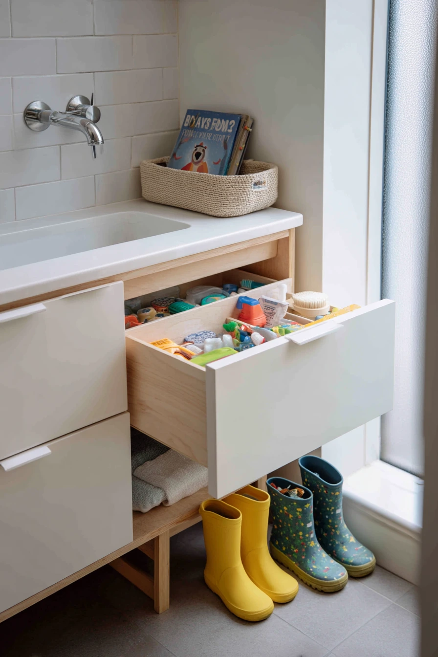 bathroom cabinet ideas 14