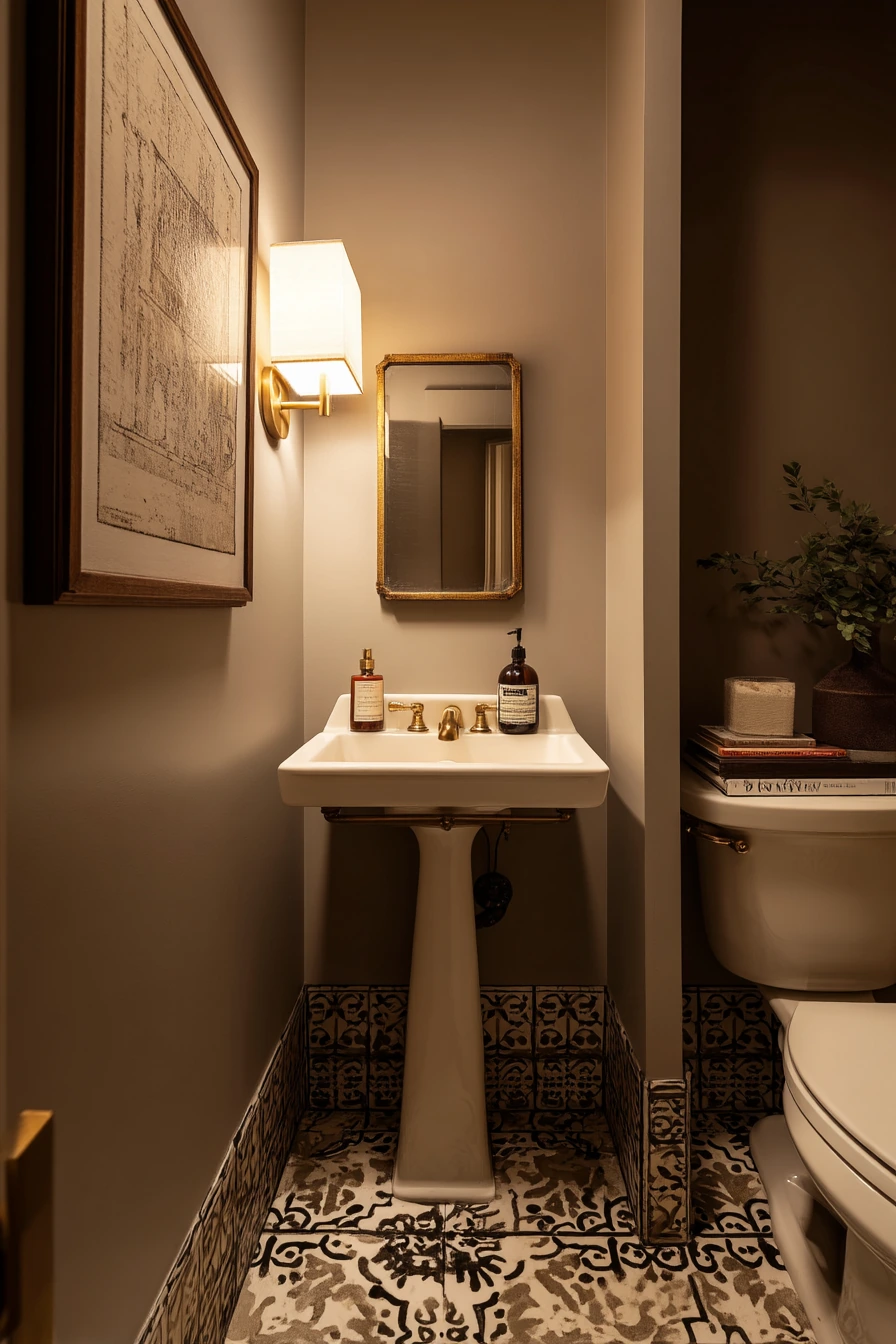 bathroom floor tile ideas 23