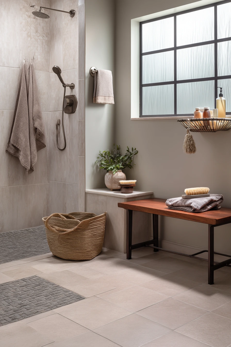 bathroom floor tile ideas 26