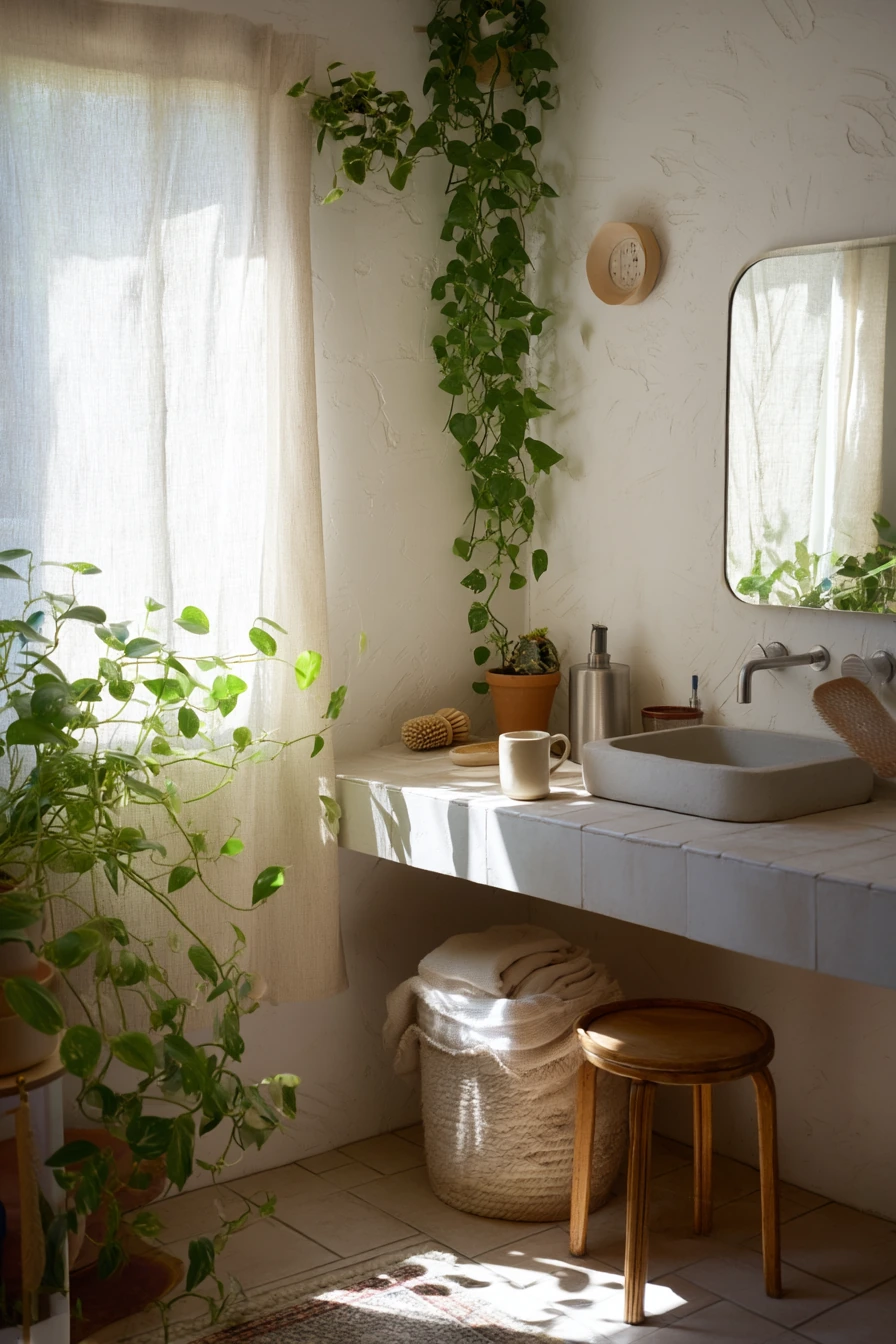 bathroom floor tile ideas 29