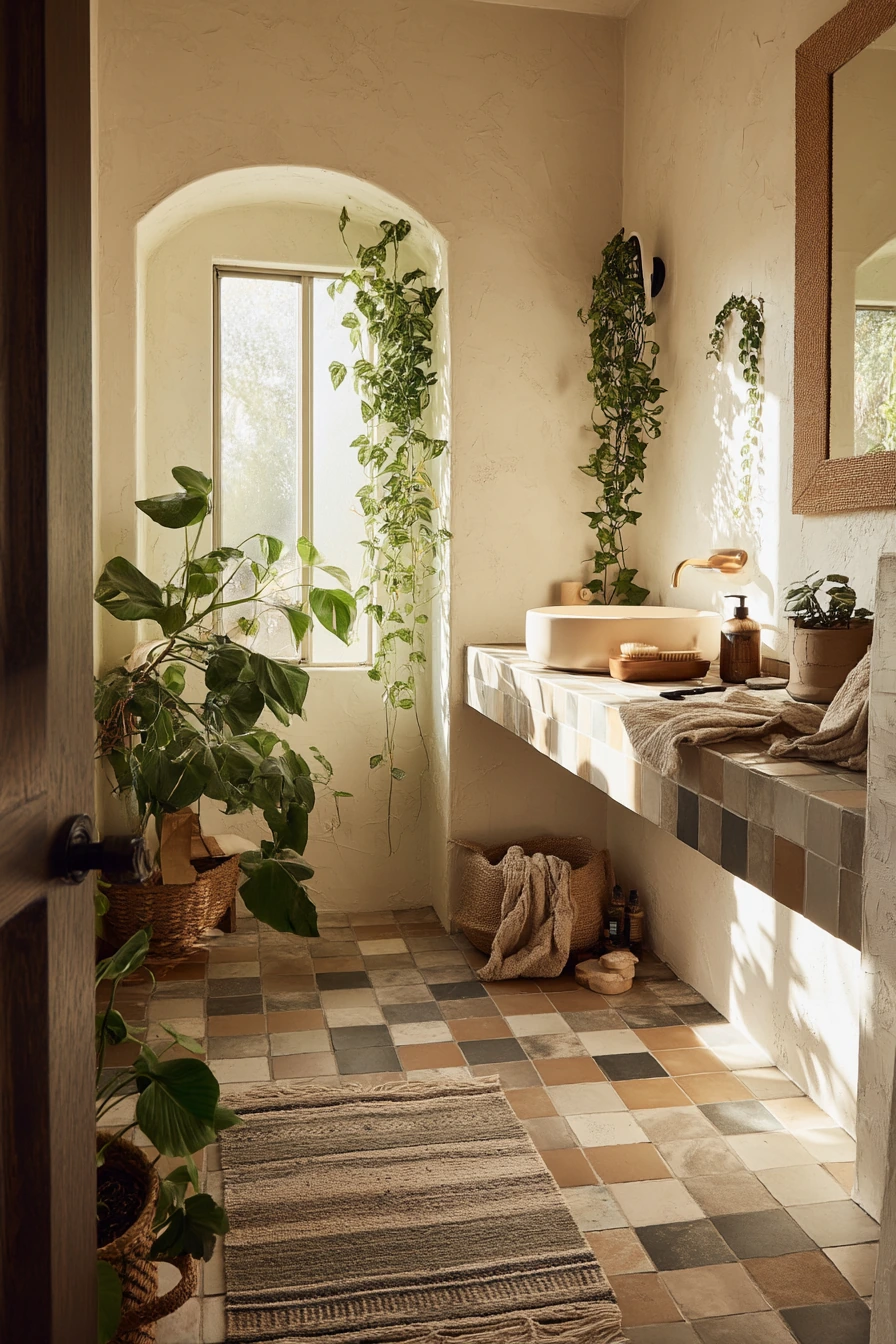 bathroom floor tile ideas 30