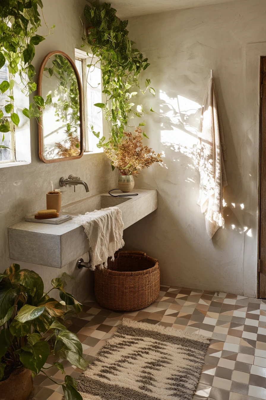 bathroom floor tile ideas 31