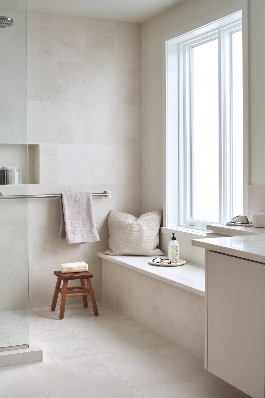 bathroom floor tile ideas 34
