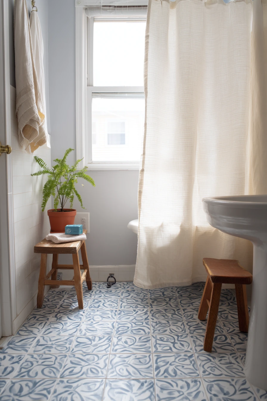 bathroom floor tile ideas 5
