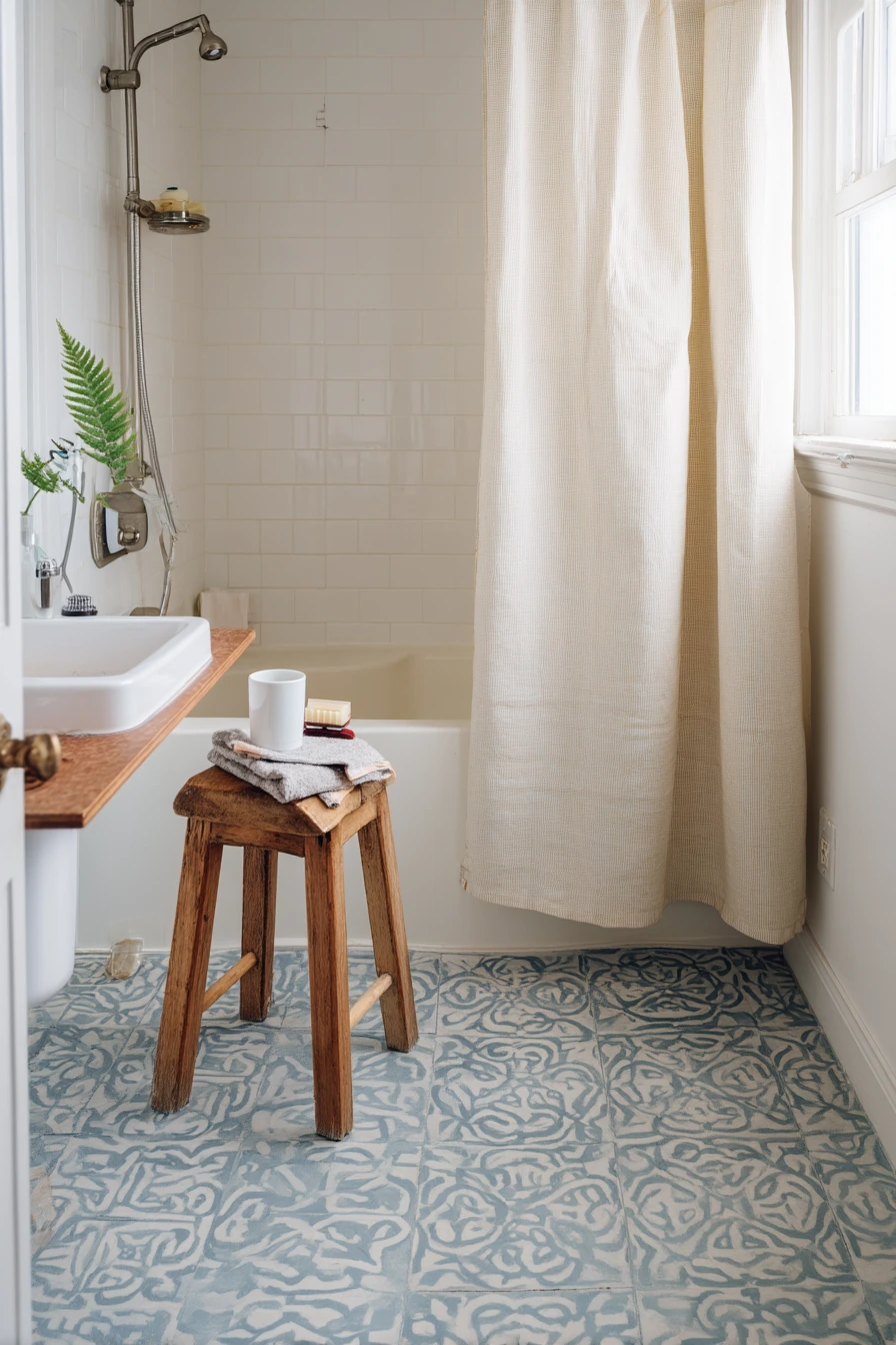 bathroom floor tile ideas 7