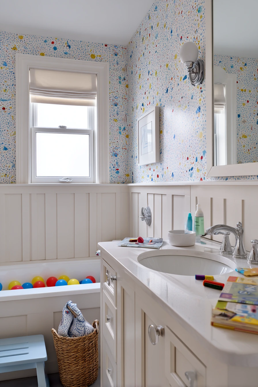 bathroom wallpaper ideas 10