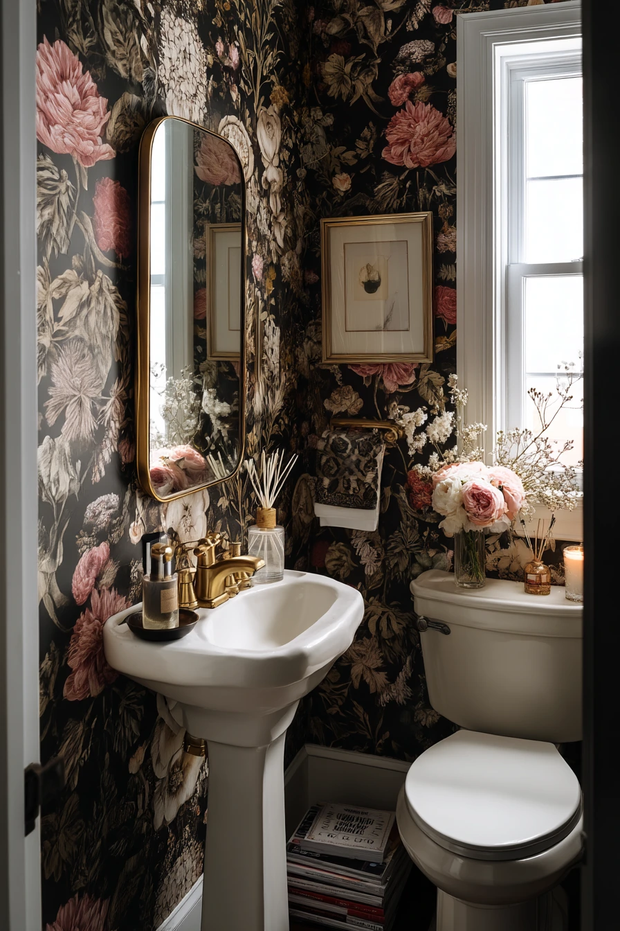 bathroom wallpaper ideas 3