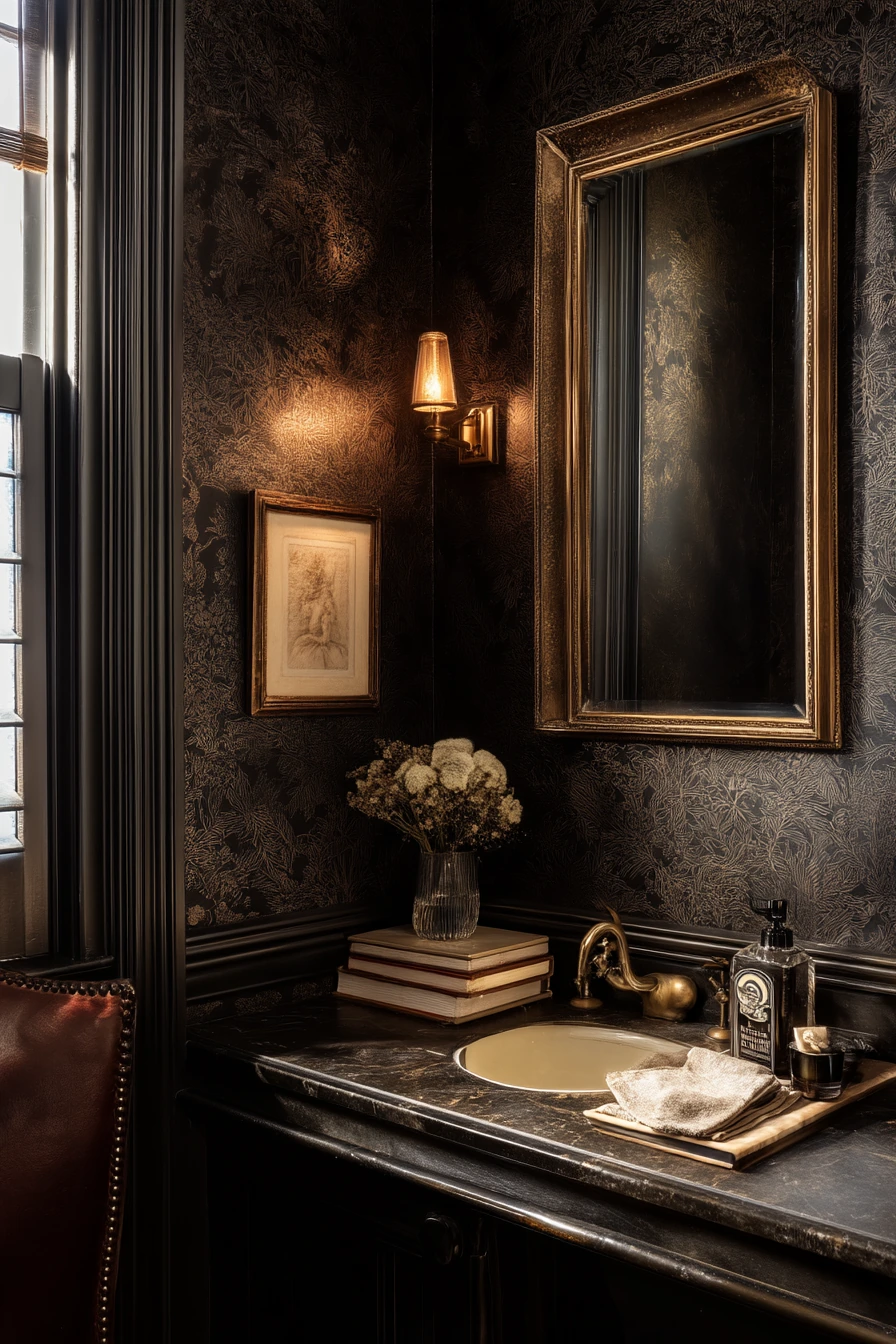 bathroom wallpaper ideas 40