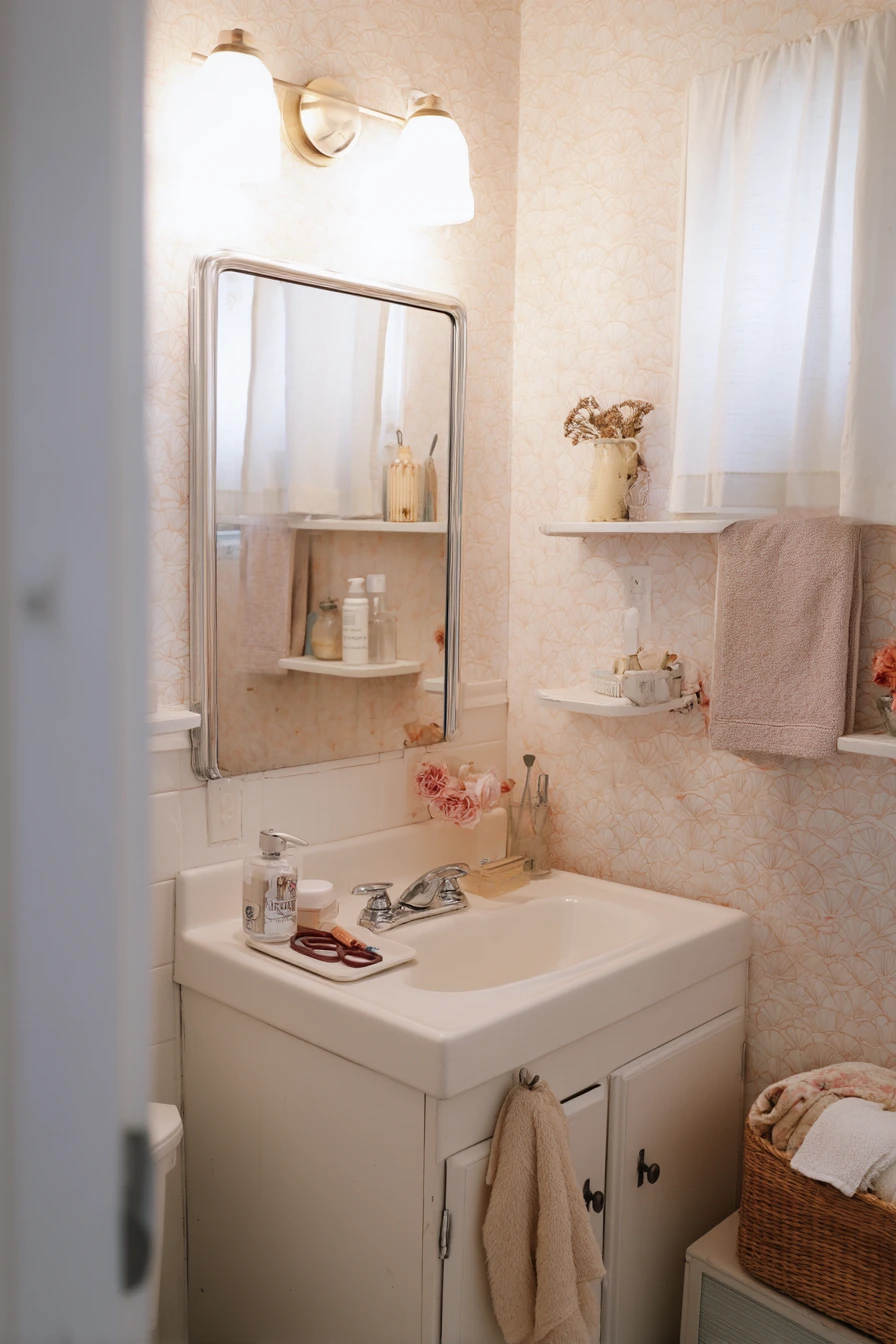 bathroom wallpaper ideas 6