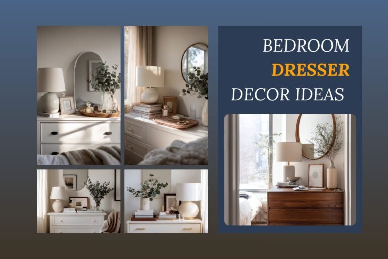 bedroom dresser decor ideas