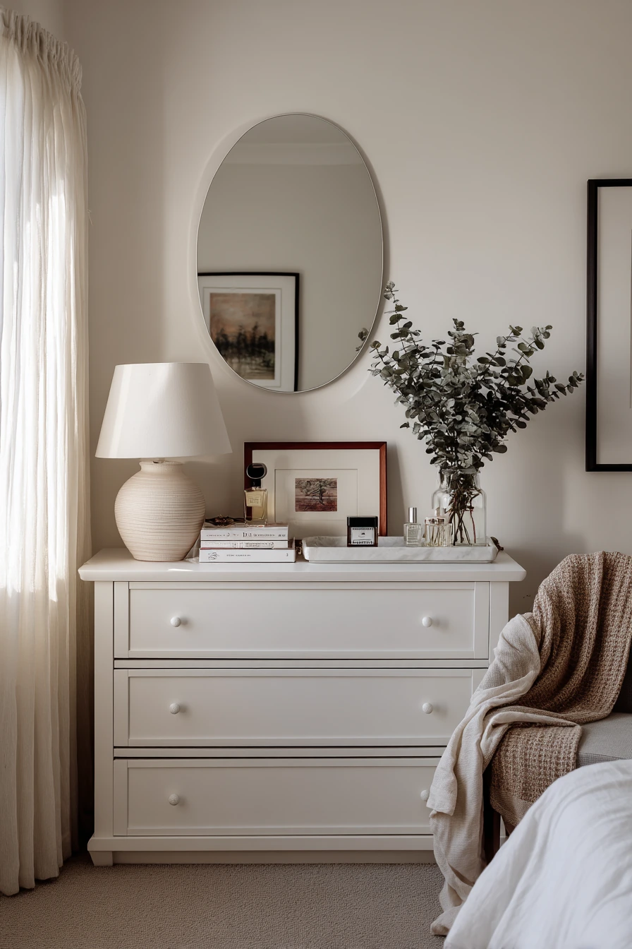 bedroom dresser decor ideas 2