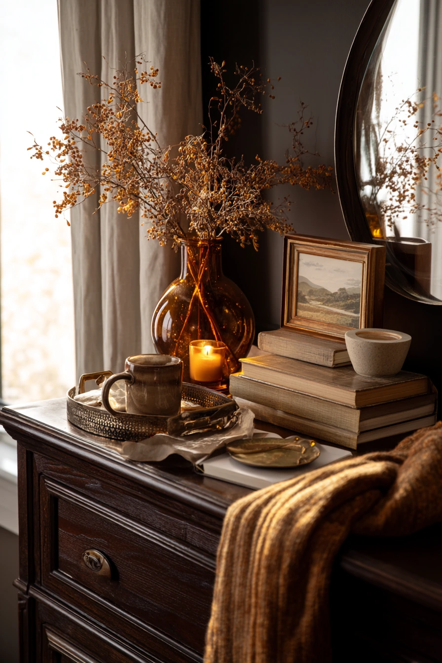 bedroom dresser decor ideas 22