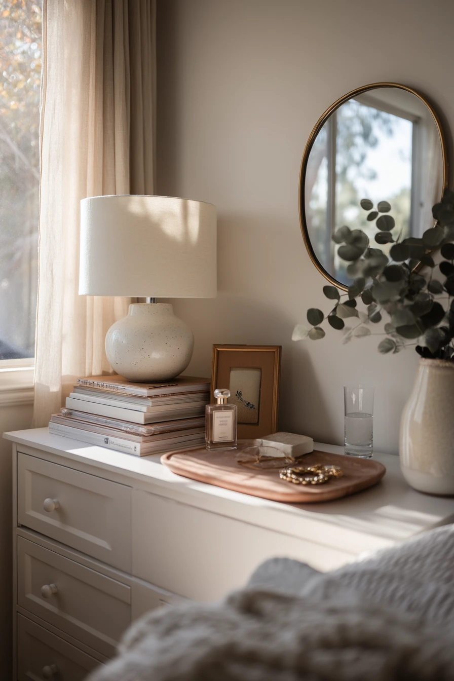 bedroom dresser decor ideas 3