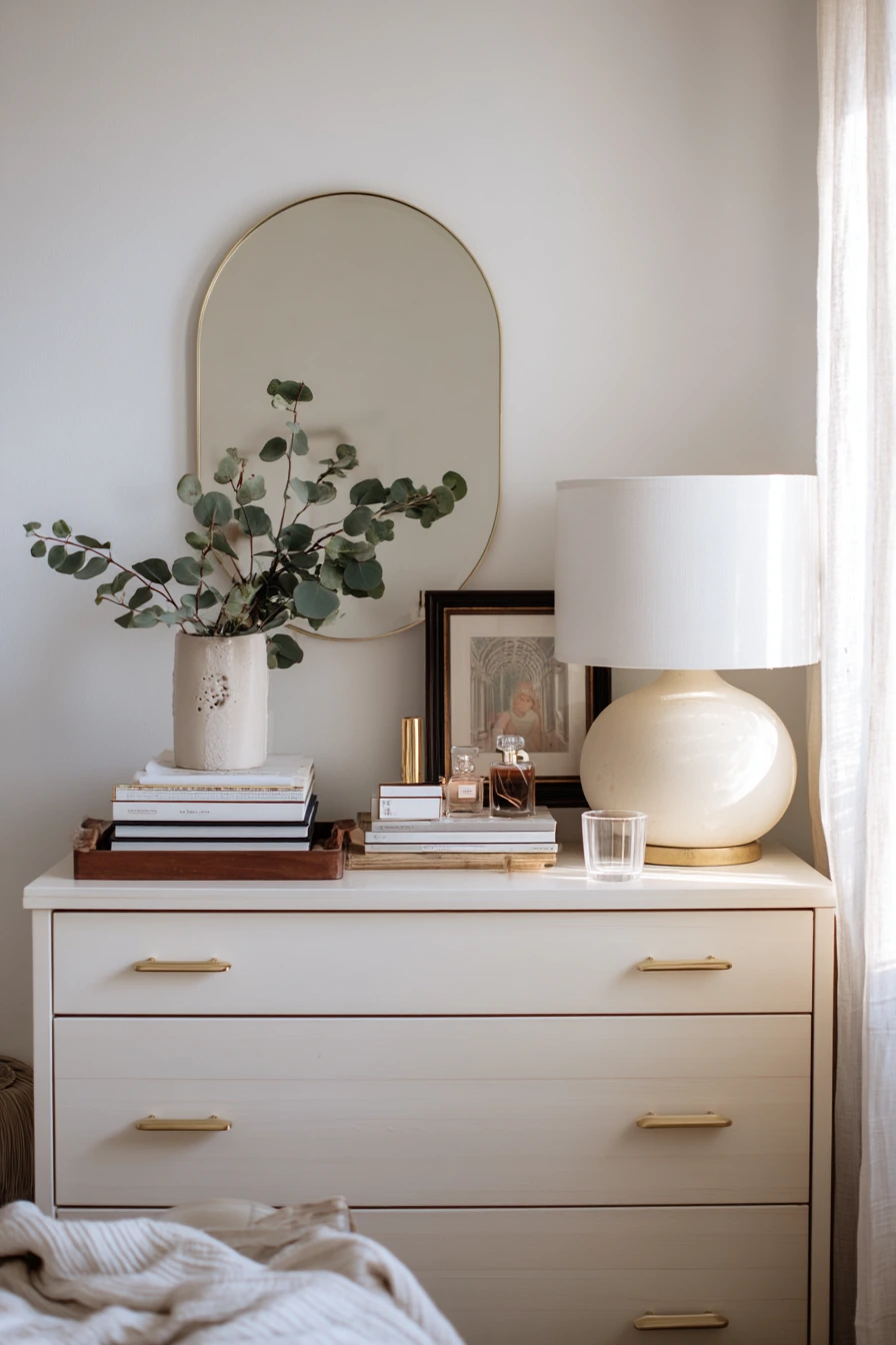 bedroom dresser decor ideas 4