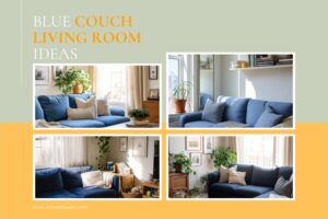 blue couch living room ideas