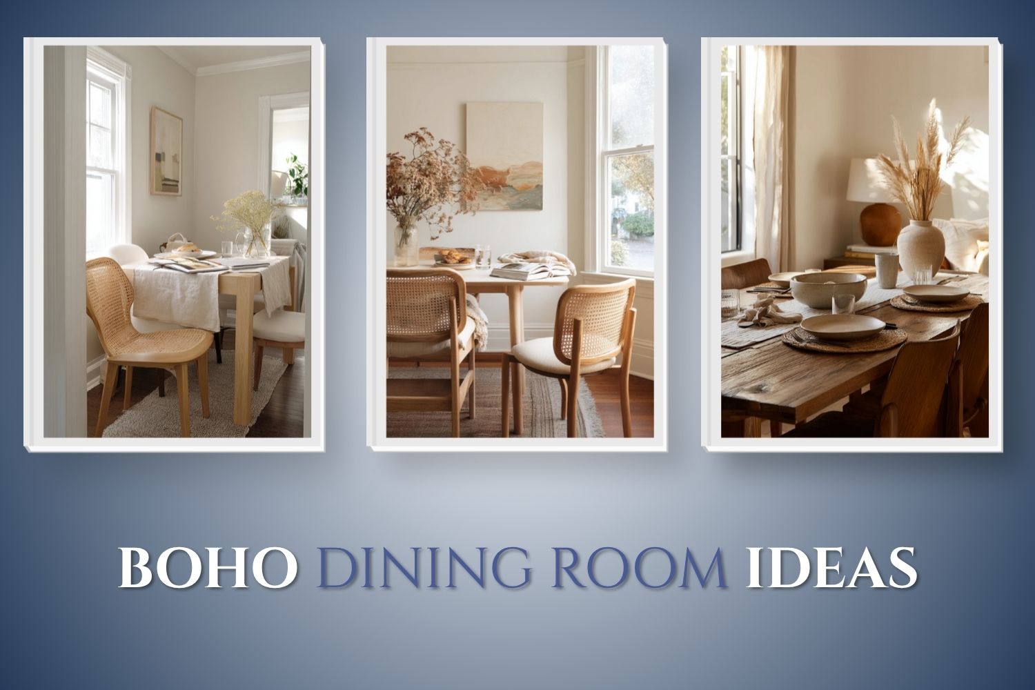 boho dining room ideas