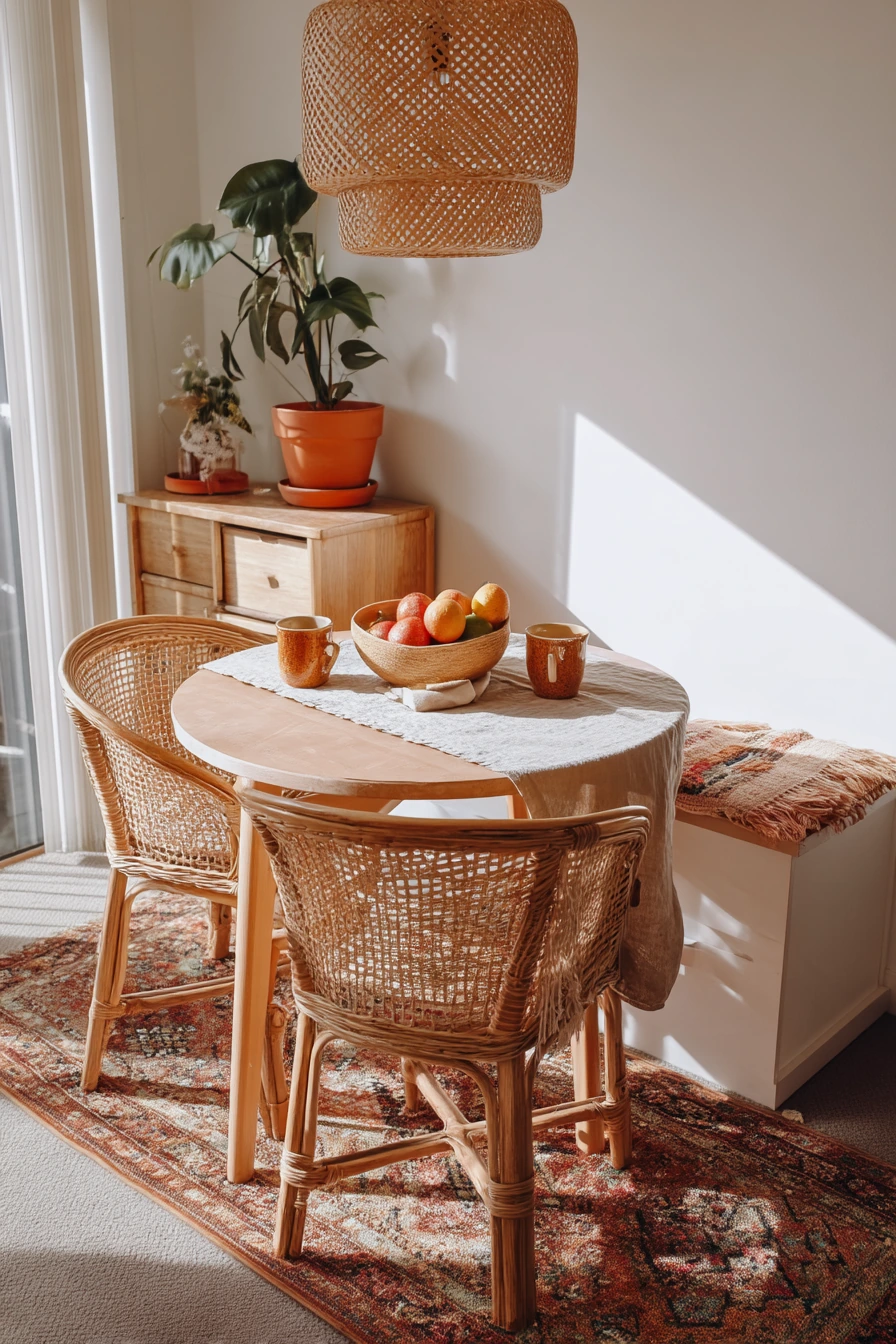 boho dining room ideas 1