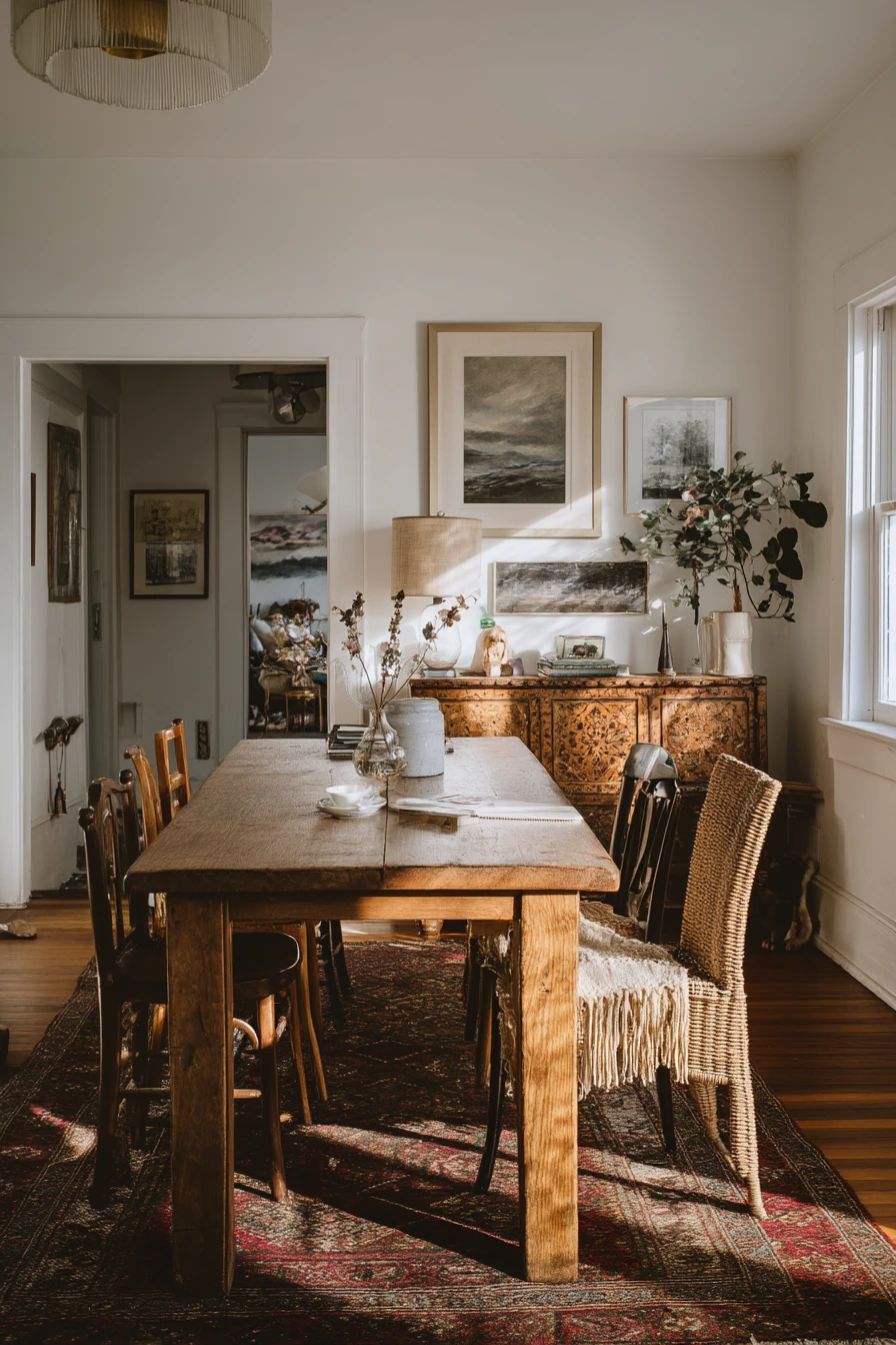 boho dining room ideas 16