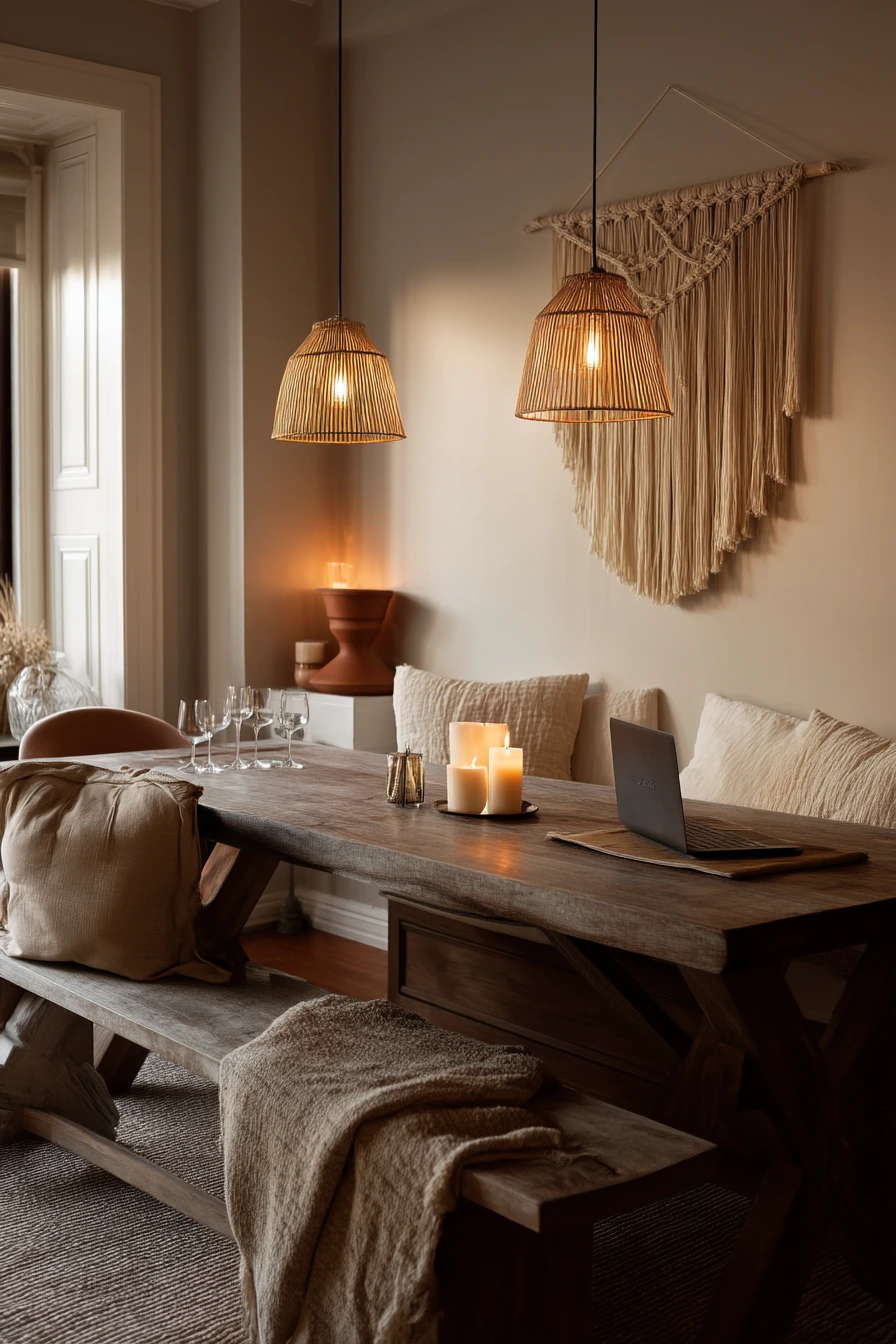 boho dining room ideas 24