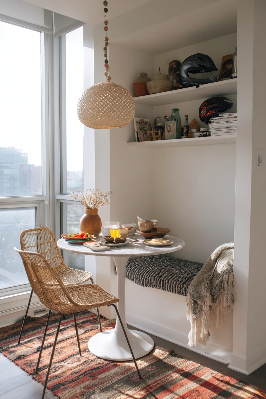 boho dining room ideas 29