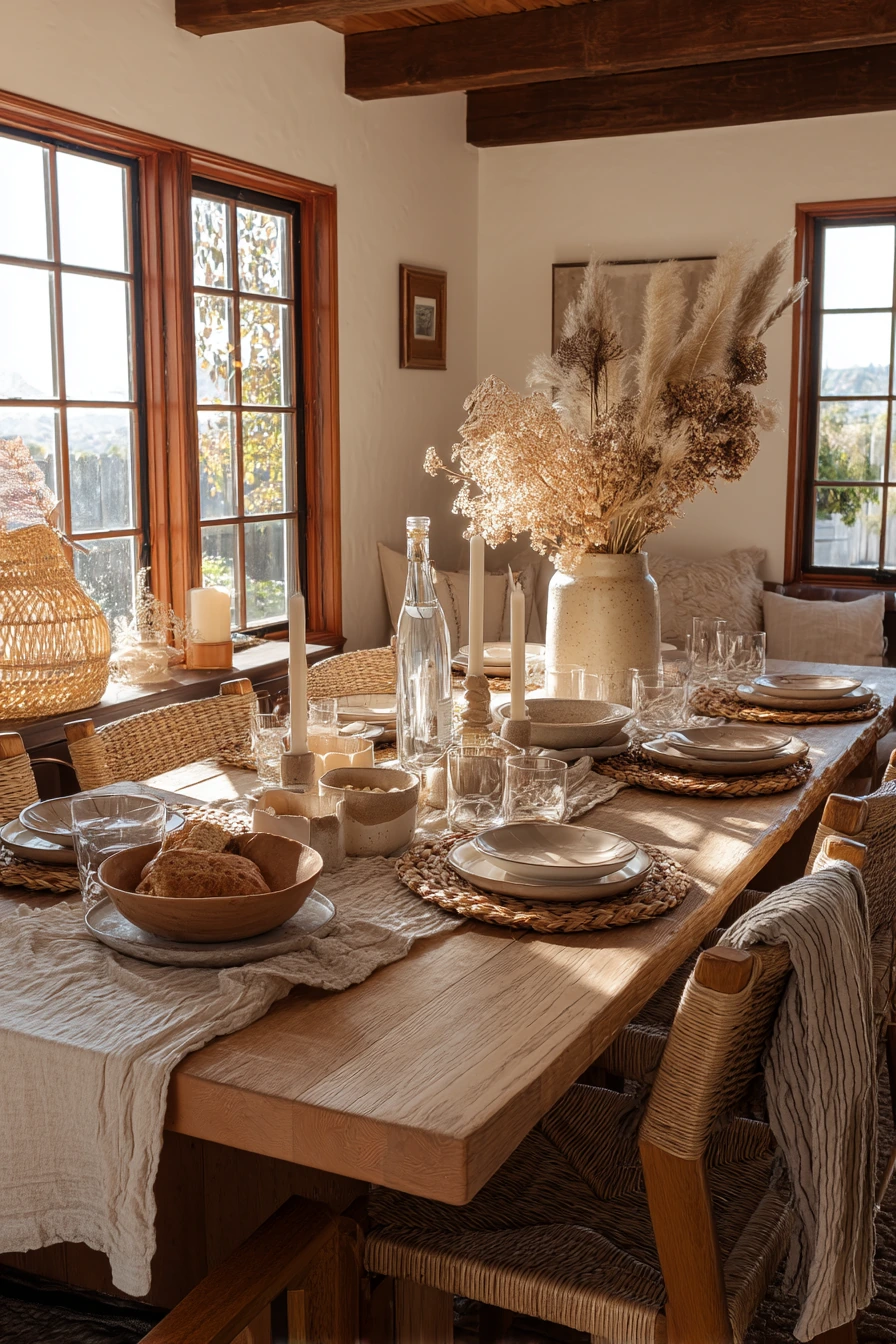 boho dining room ideas 33