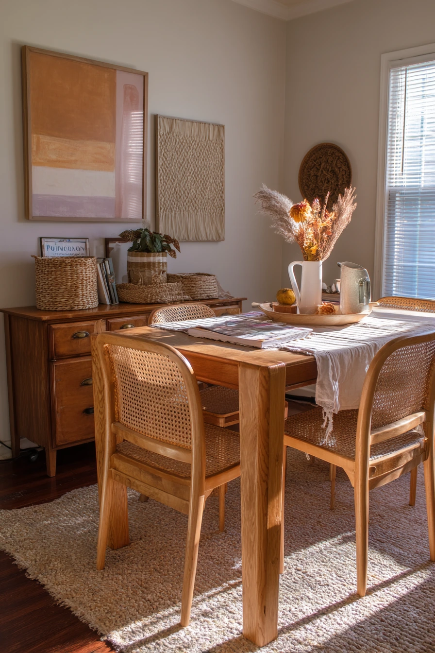 boho dining room ideas 37