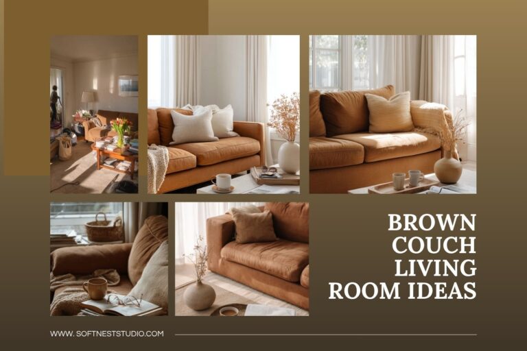 brown couch living room ideas