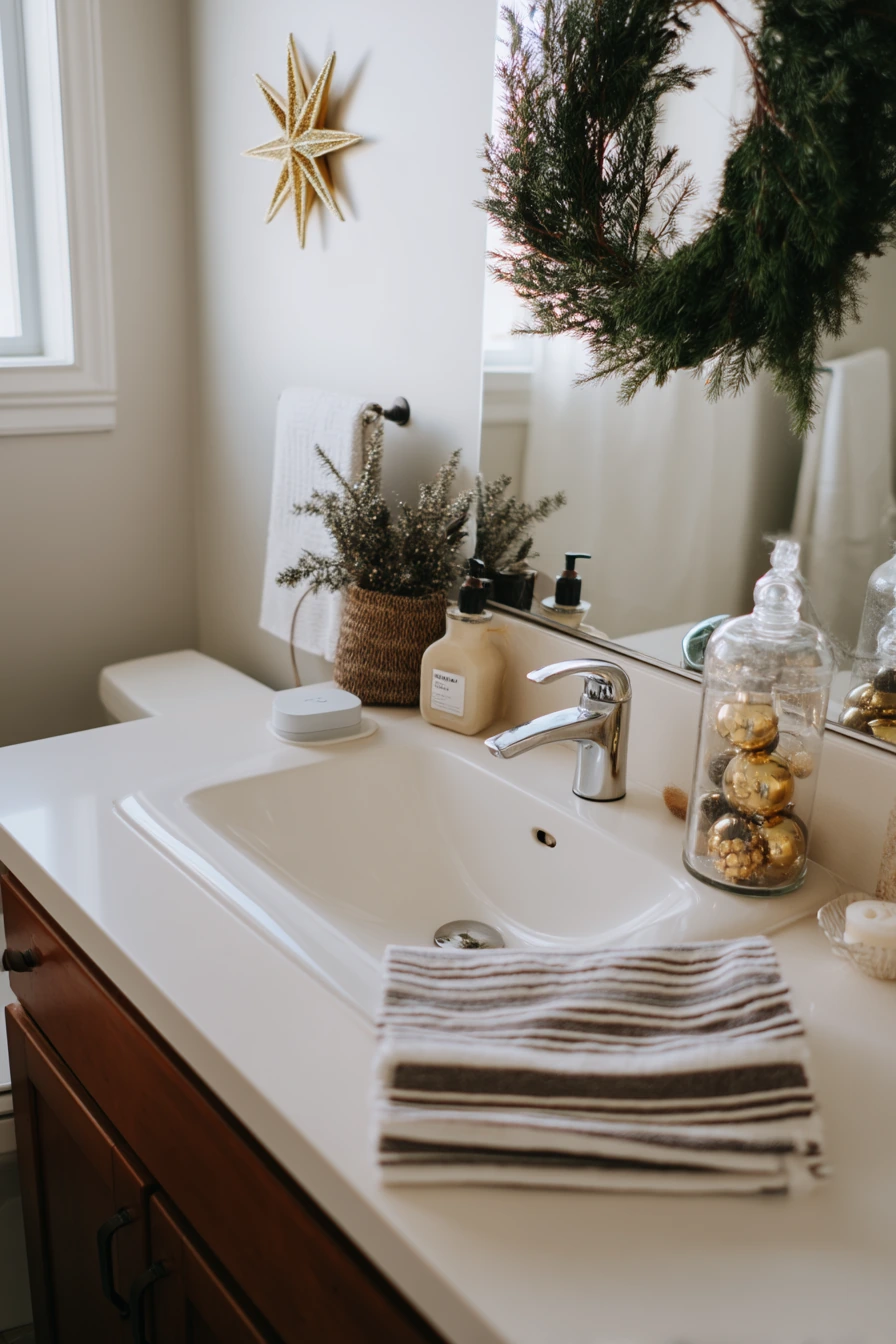 christmas bathroom decor 21
