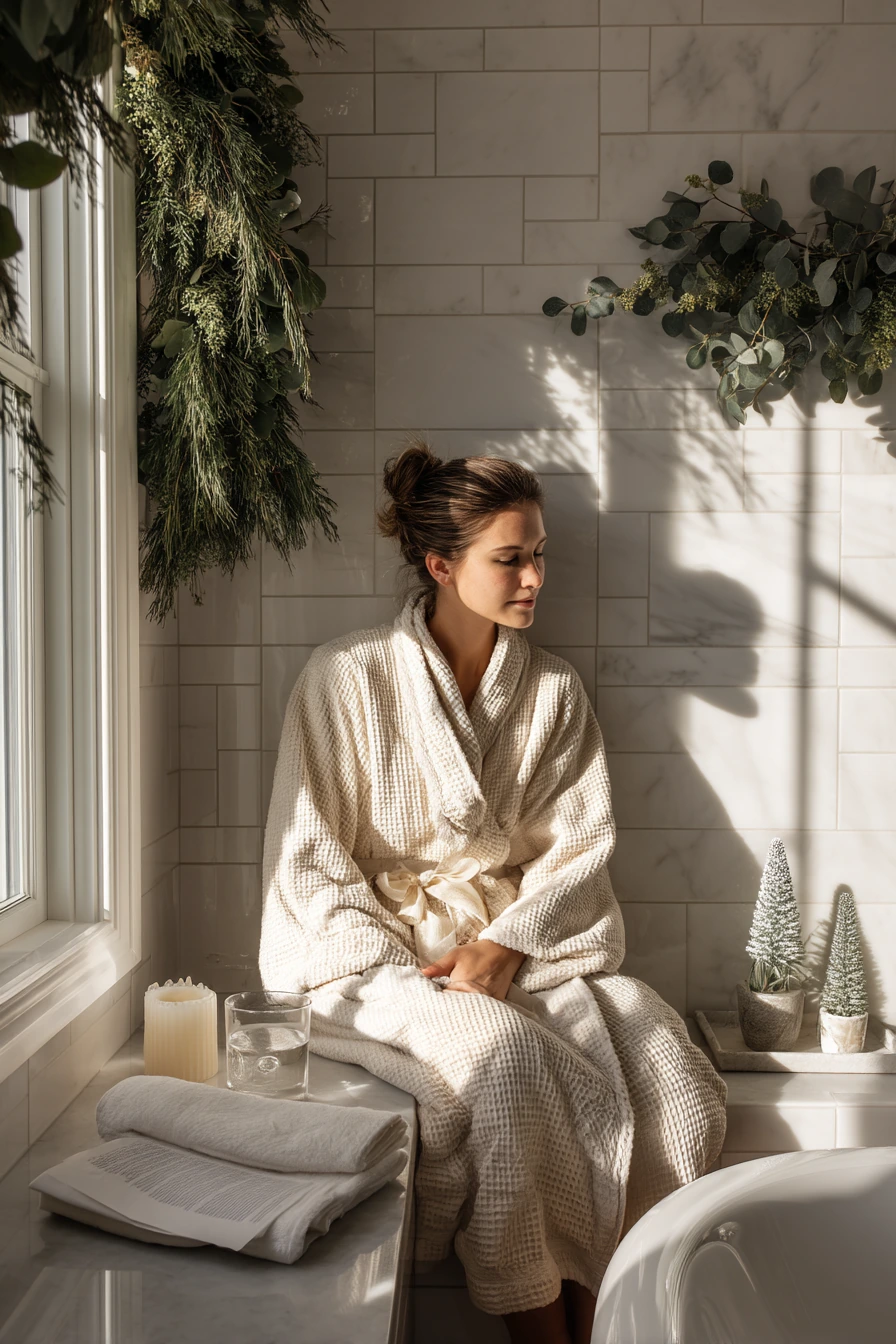 christmas bathroom decor 32