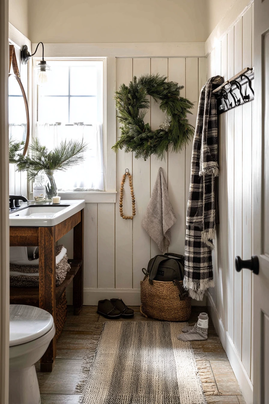 christmas bathroom decor 36