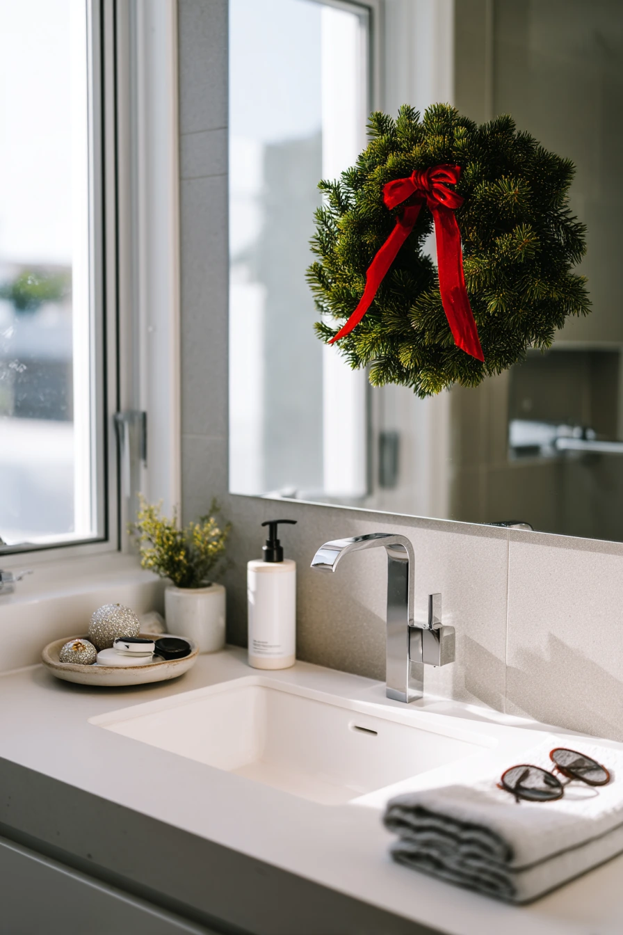 christmas bathroom decor 37