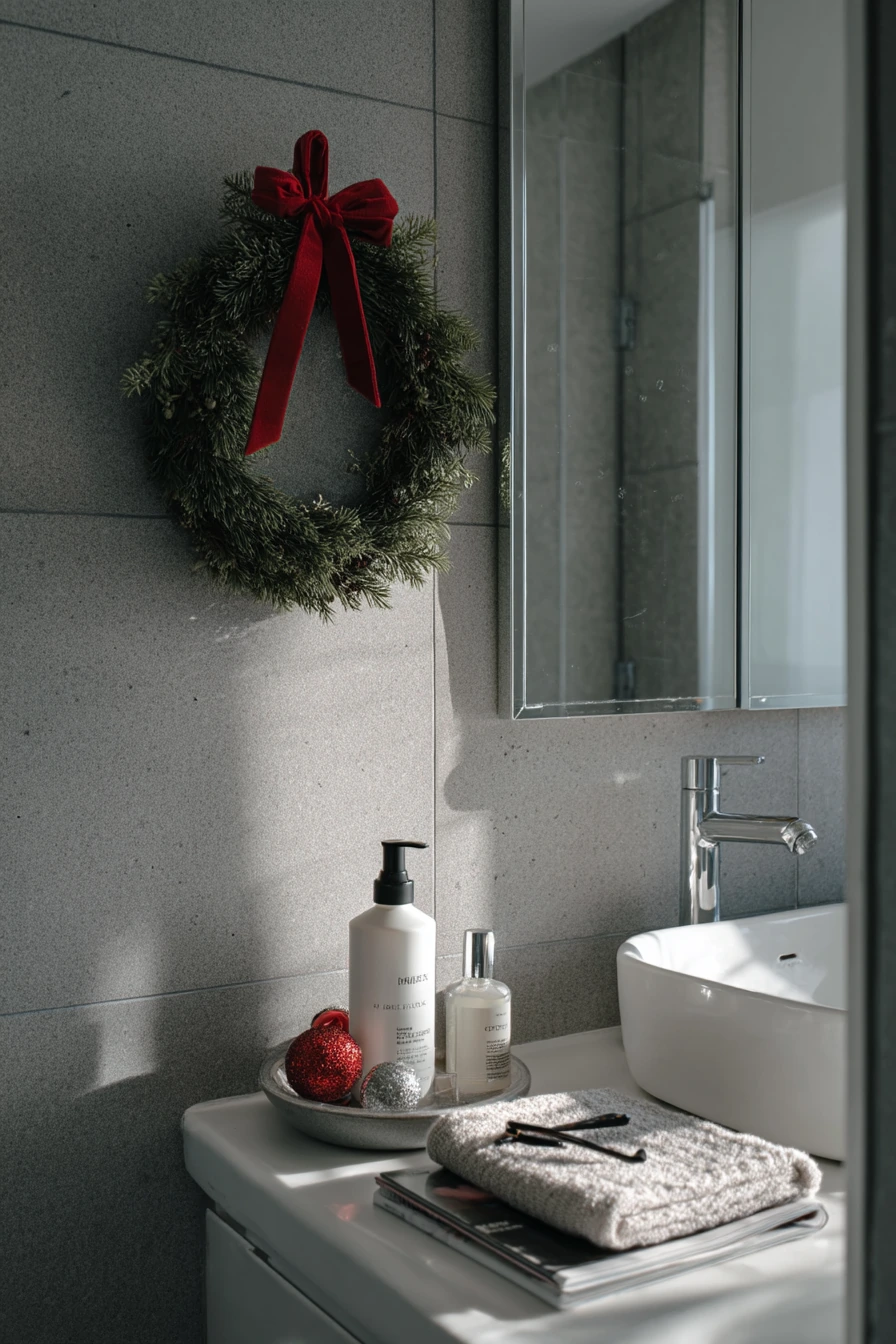 christmas bathroom decor 38