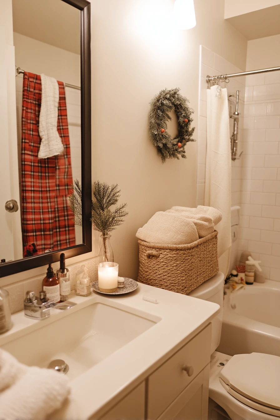 christmas bathroom decor 5