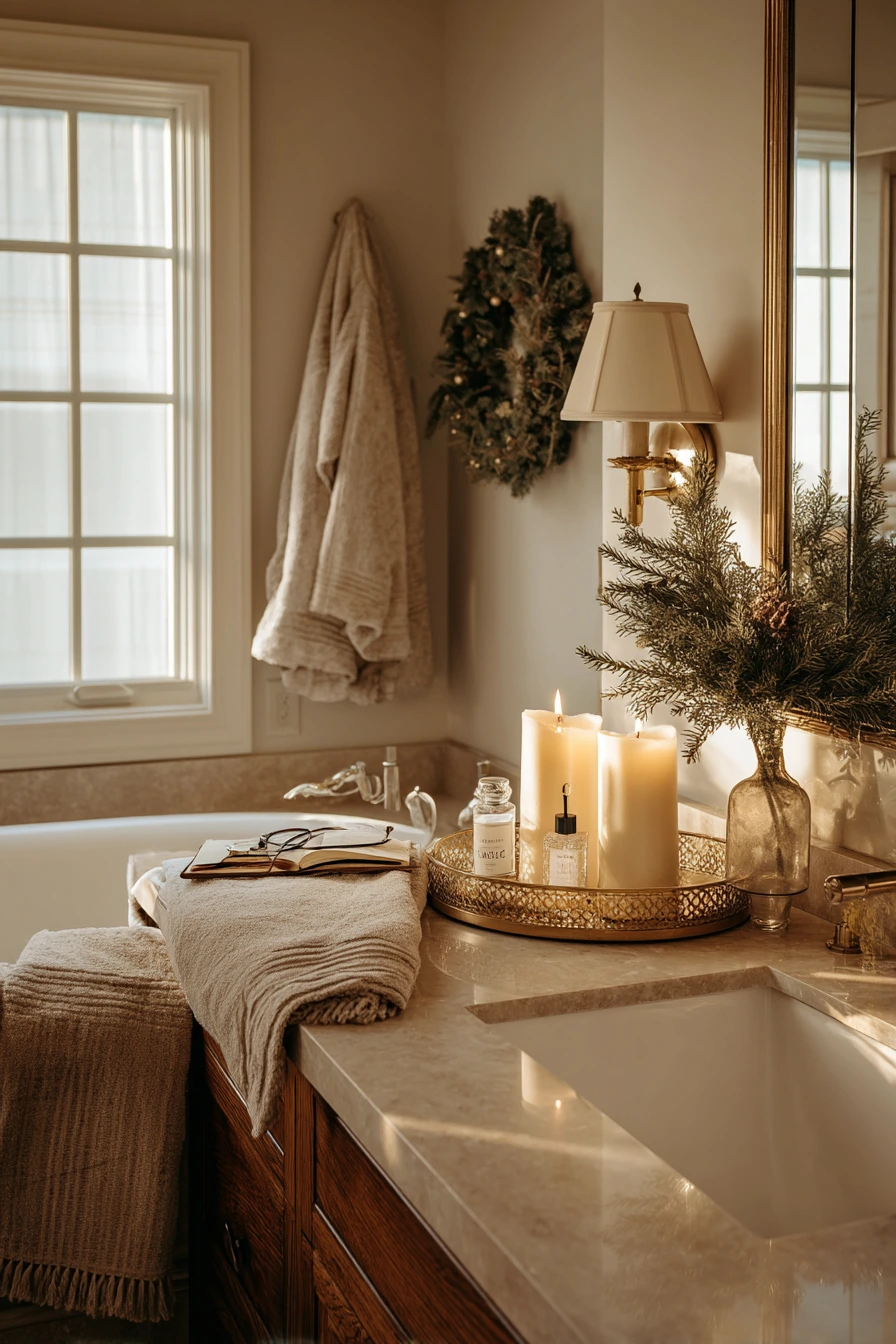 christmas bathroom decor 9