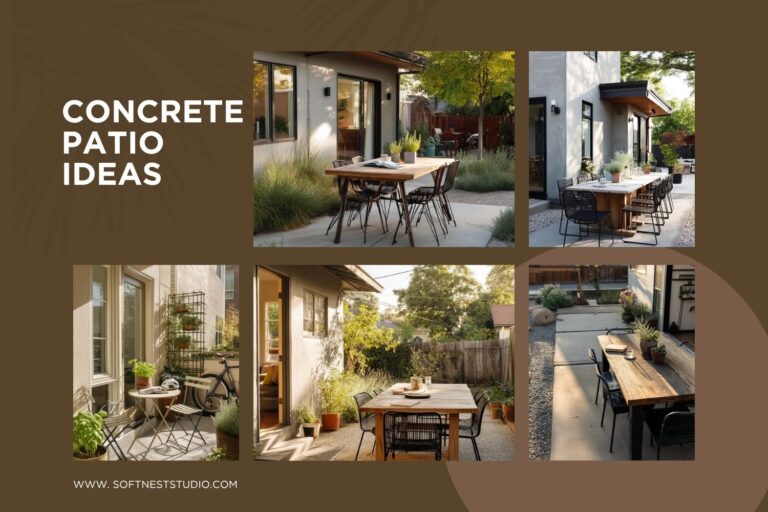 concrete patio ideas